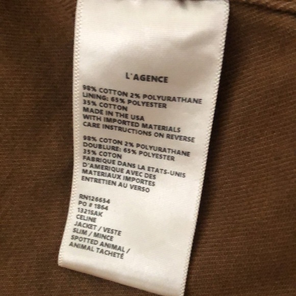 L’AGENCE denim jacket - Picture 6 of 8